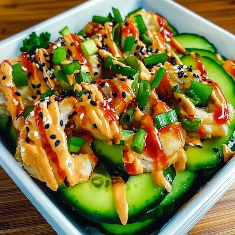 California Roll Cucumber Salad Recipe