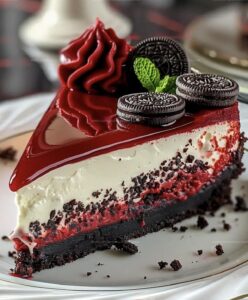 Red Velvet Oreo Cheesecake Recipe