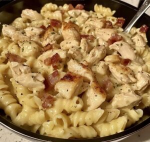 Chicken Bacon Ranch Pasta Recipe