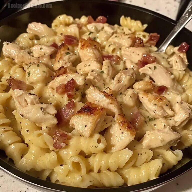 Chicken Bacon Ranch Pasta Recipe