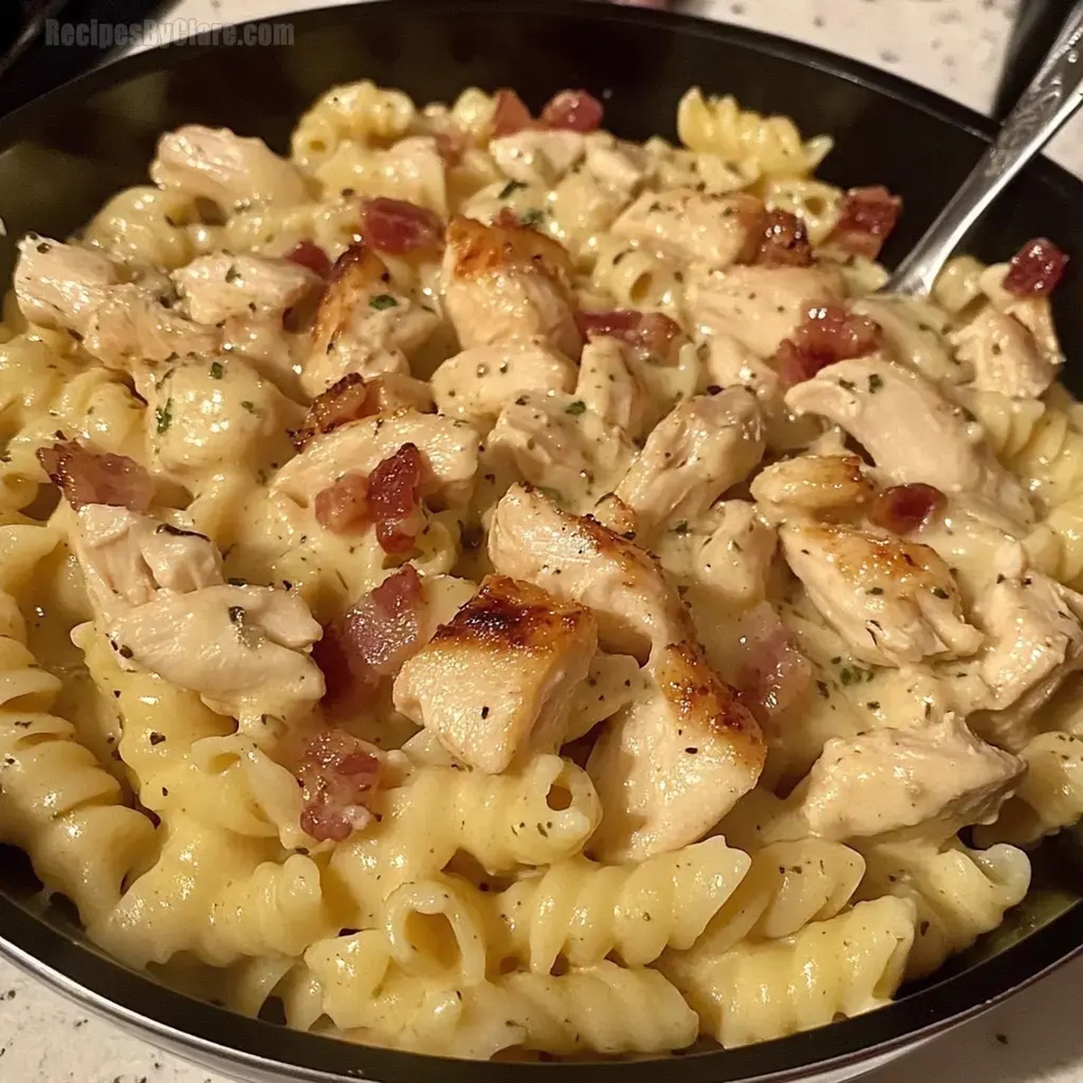 Chicken Bacon Ranch Pasta Recipe
