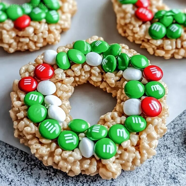 Rice Krispie Wreaths Recipe