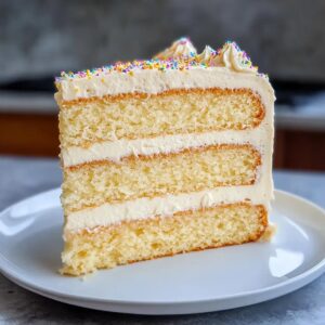 Vanilla Layer Cake Recipe