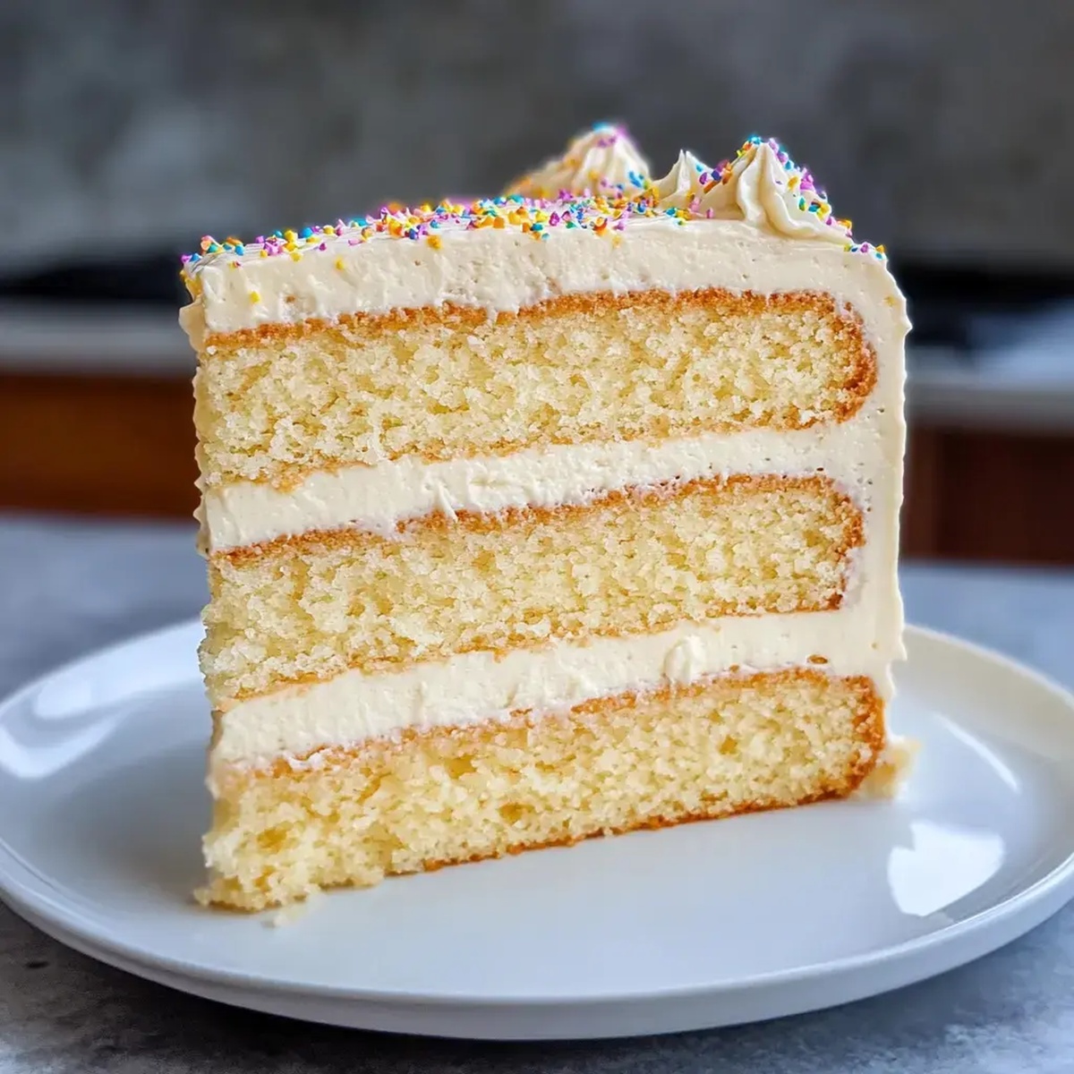 Vanilla Layer Cake Recipe