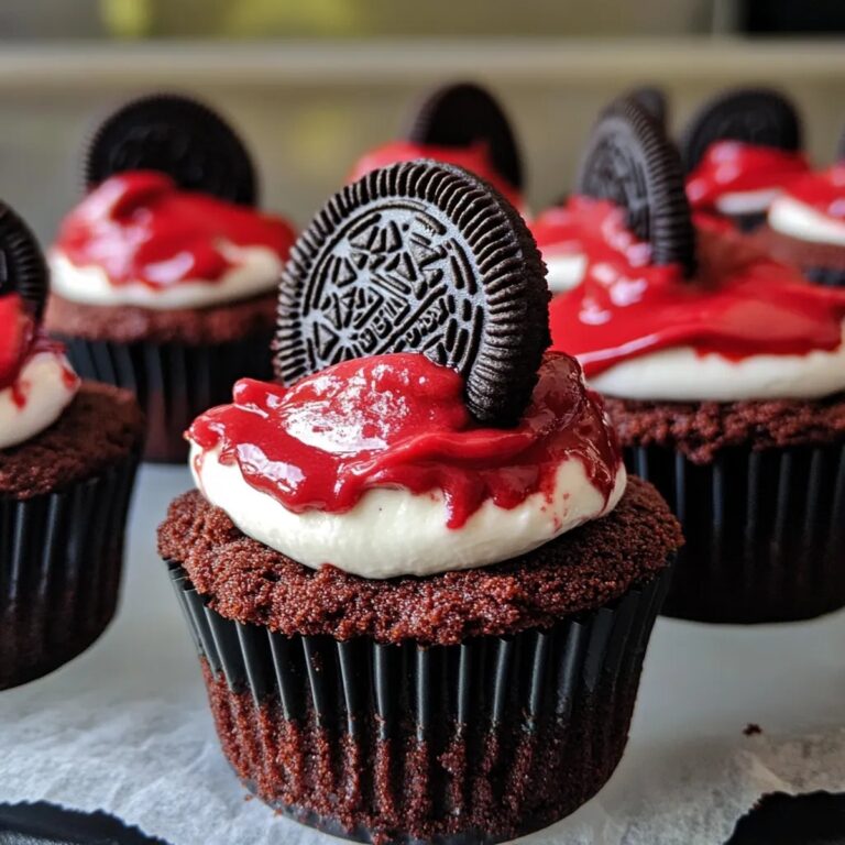 Mini Red Velvet Oreo Cheesecakes Recipe