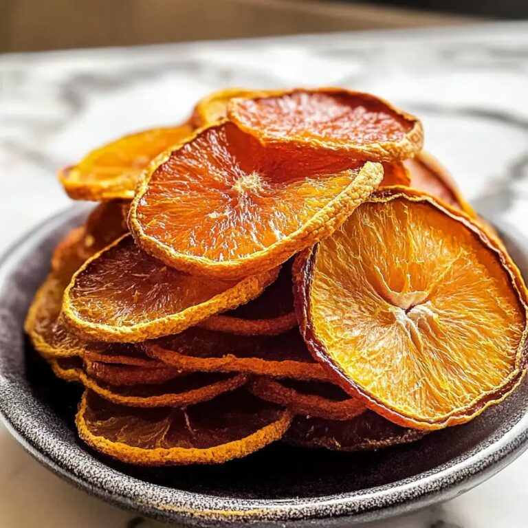 Dried Orange Slices Recipe