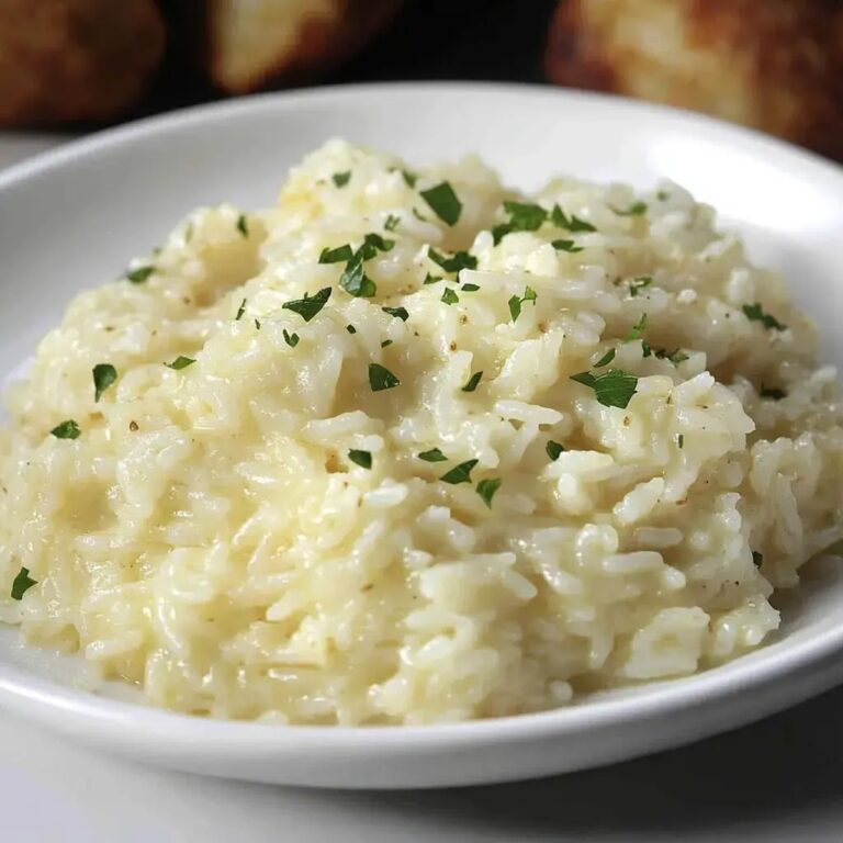 Garlic Parmesan Rice Recipe