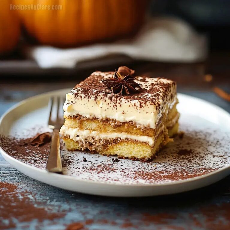 Pumpkin Tiramisu Recipe