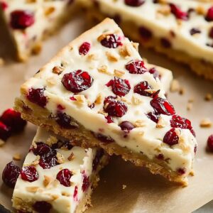 Cranberry Bliss Bars Recipe