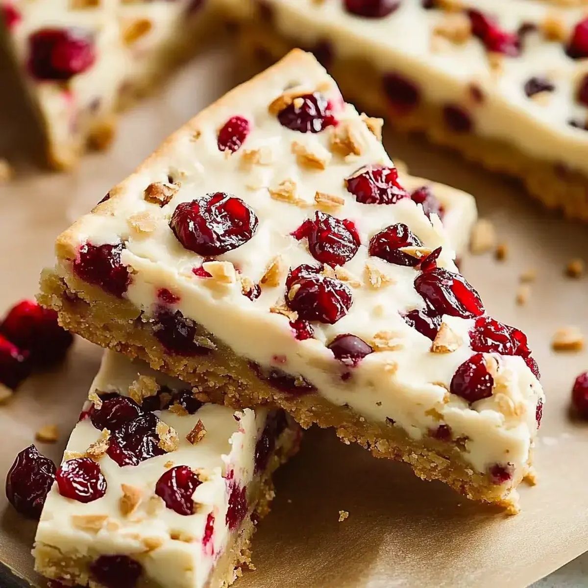 Cranberry Bliss Bars Recipe