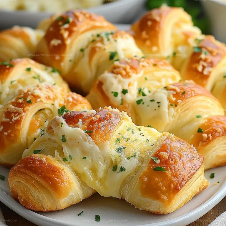 Cheesy Garlic Crescent Rolls Recipe