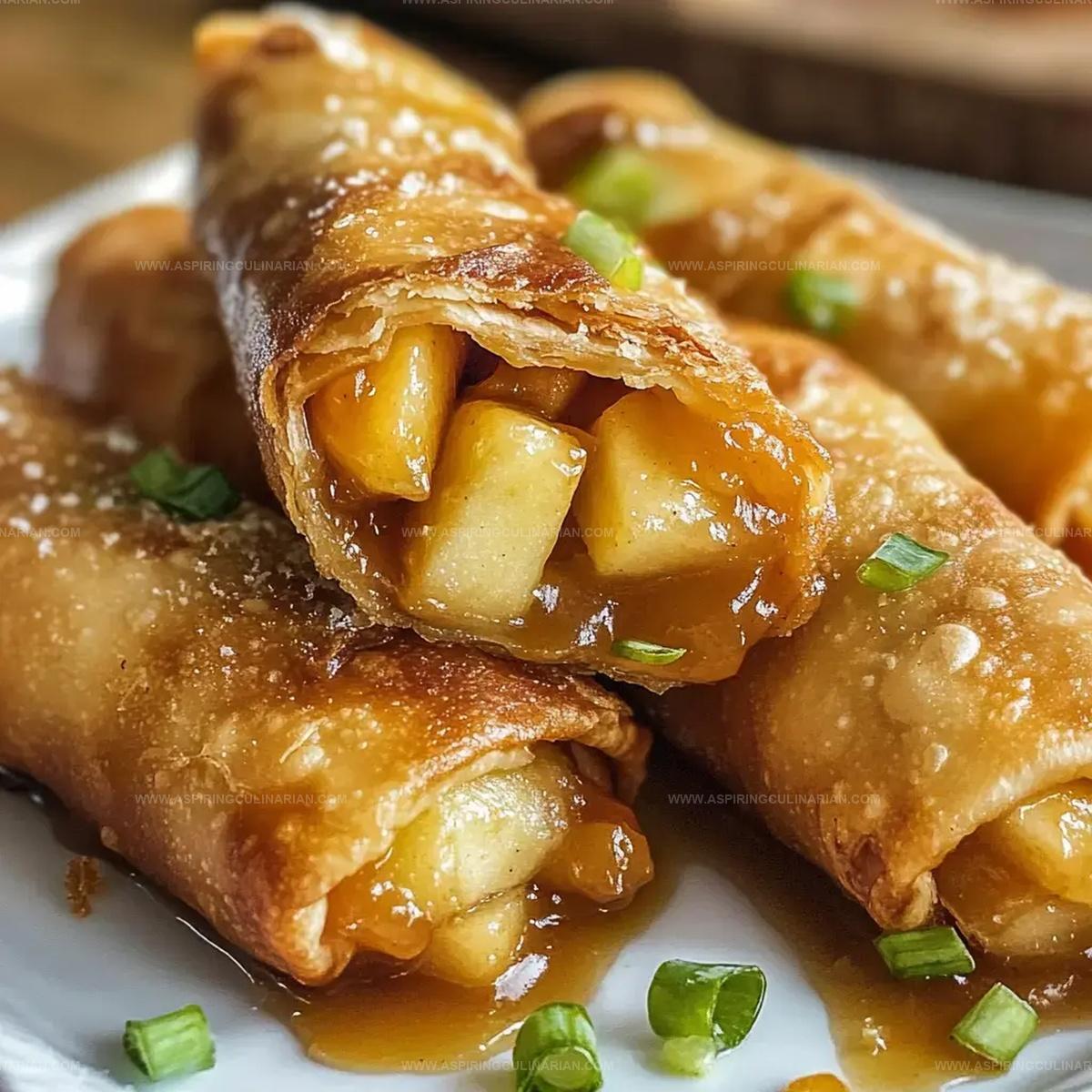 Apple Pie Egg Rolls Recipe