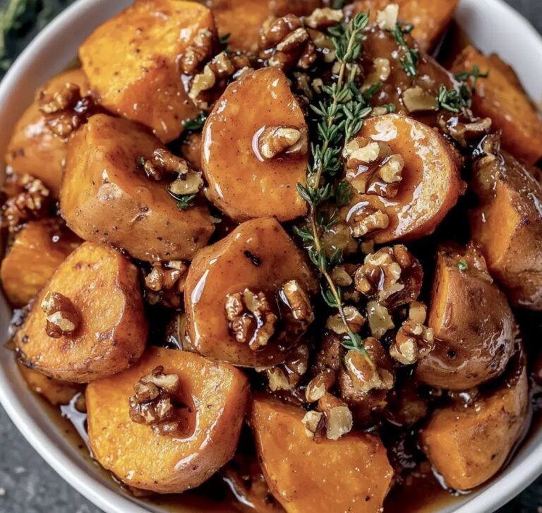 Cinnamon Maple Sweet Potatoes Recipe