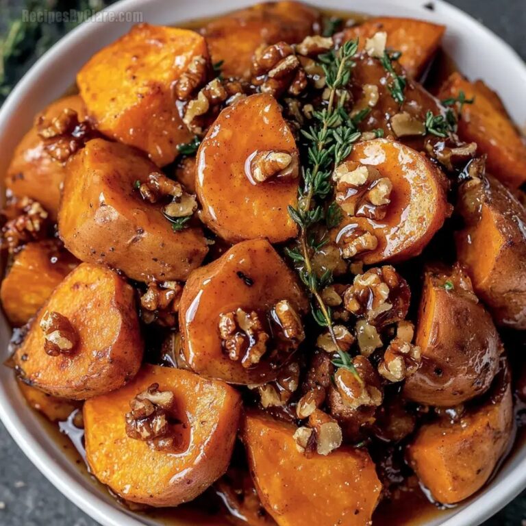 Cinnamon Maple Sweet Potatoes Recipe