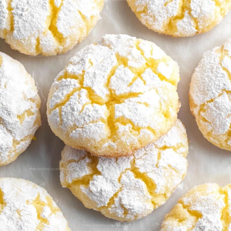 Lemon Crinkle Cookies Recipe