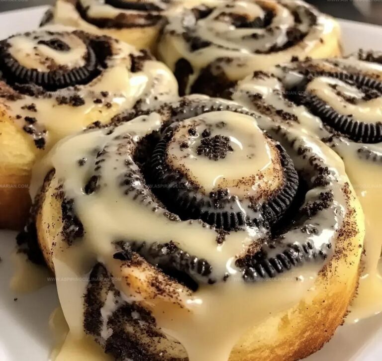 Oreo Stuffed Cinnamon Rolls Recipe