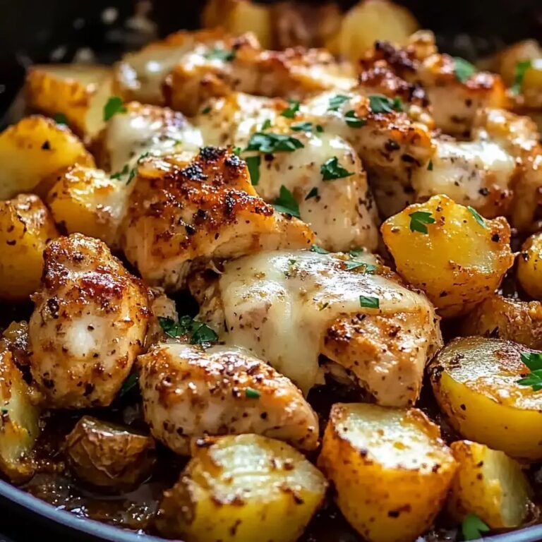 Garlic Parmesan Chicken Potatoes Recipe