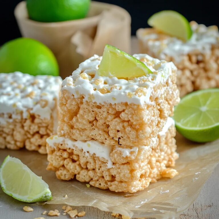 Key Lime Pie Rice Treats Recipe