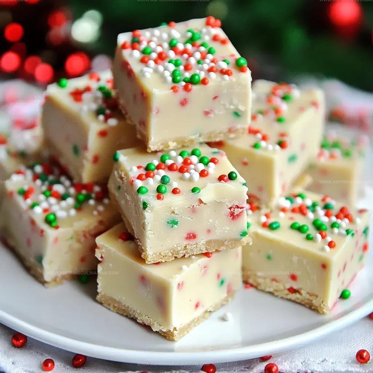 Christmas Sugar Cookie Fudge Recipe