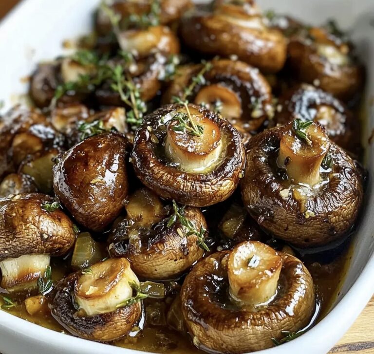 Roasted Mushrooms Browned Butter Recipe