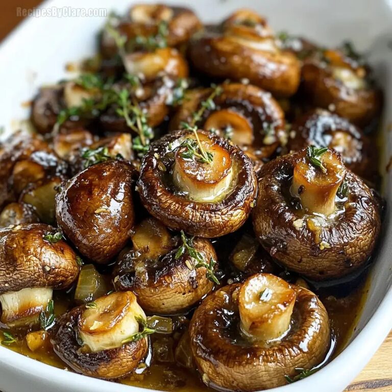 Roasted Mushrooms Browned Butter Recipe