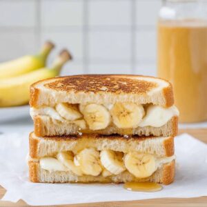 Honey Banana Grilled Cheese Sandwich Recipe