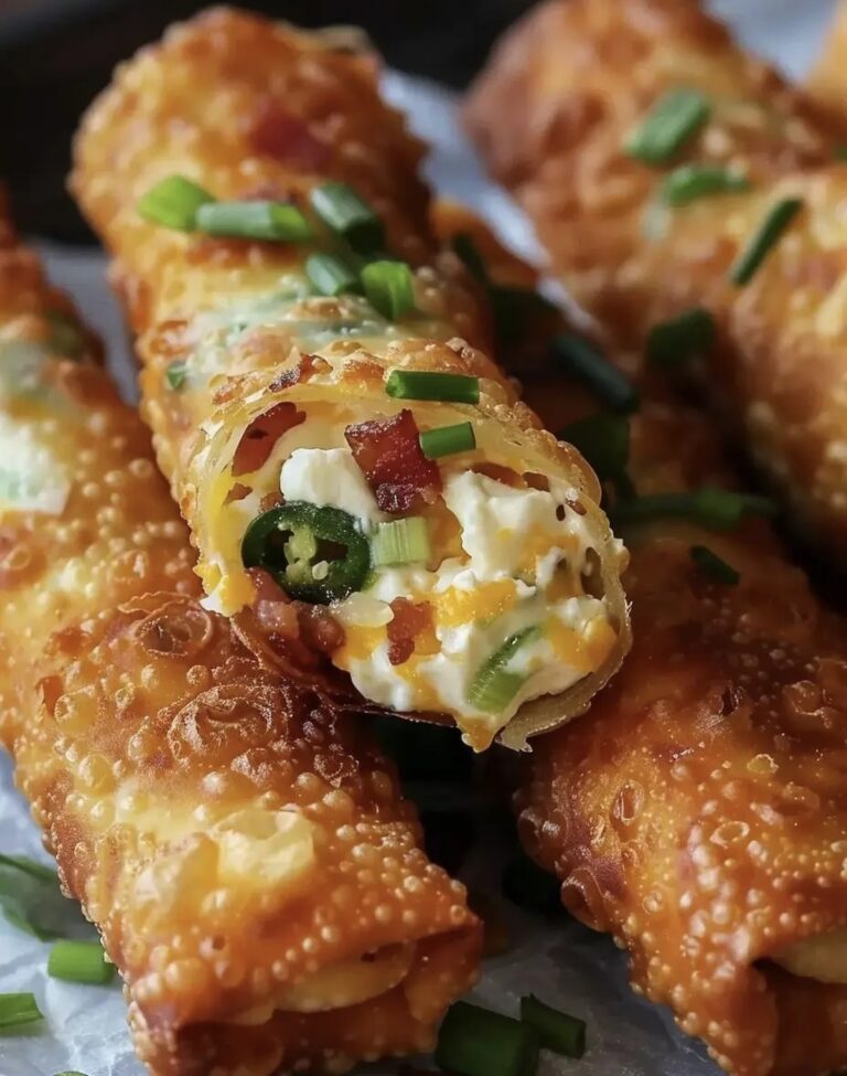 Bacon Jalapeno Popper Eggrolls Recipe