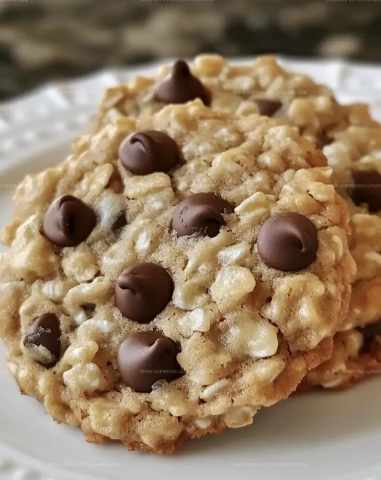 Rice Krispie Chocolate Chip Cookies Recipe