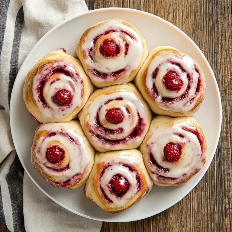 Raspberry Cinnamon Rolls Recipe