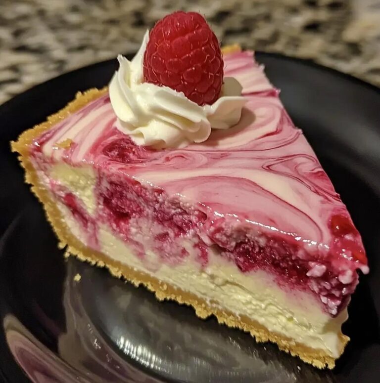 Raspberry Swirl Cheesecake Recipe