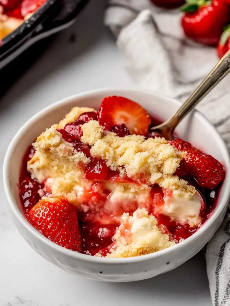 Strawberry Dump Cake Recipe