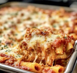 Cheesy Baked Ziti Delight Recipe