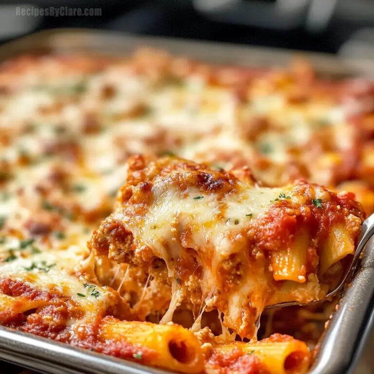 Cheesy Baked Ziti Delight Recipe