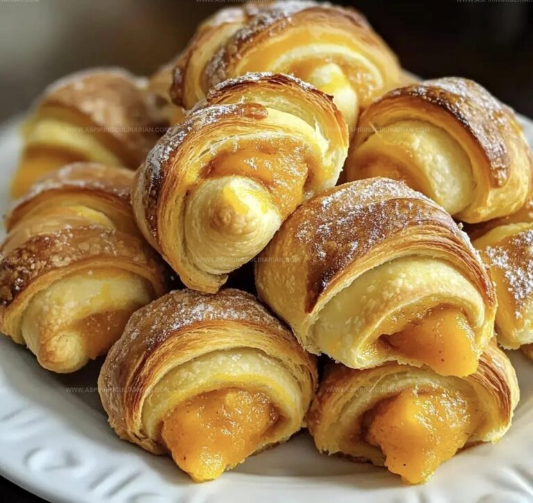 Mini Pumpkin Pie Crescent Rolls Recipe