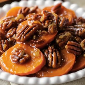 Maple Pecan Sweet Potatoes Recipe