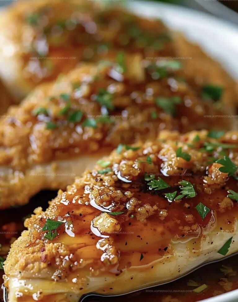 Double Crunch Honey Garlic Chicken Breasts Recipe