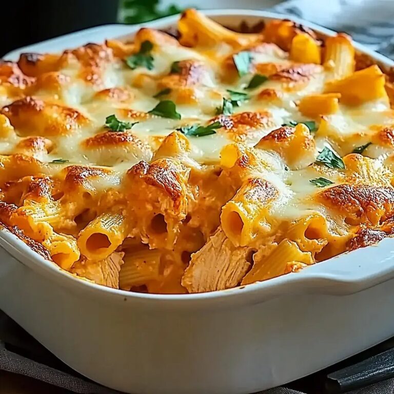 Buffalo Chicken Pasta Bake Recipe