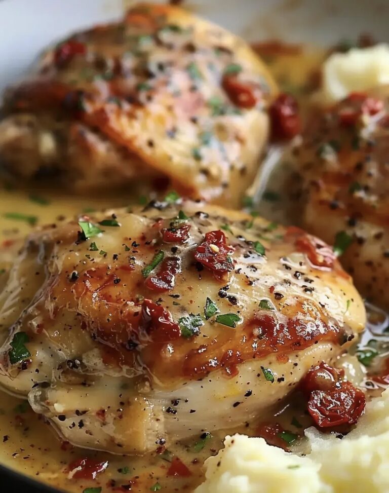 Rich Creamy Skillet Chicken Dish Recipe
