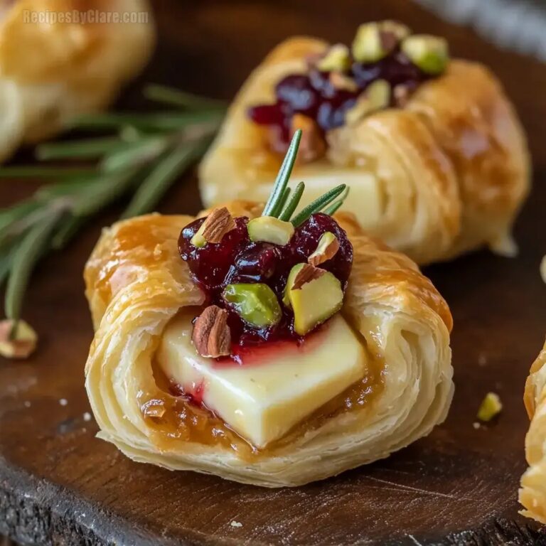 Cranberry Brie Bites Recipe