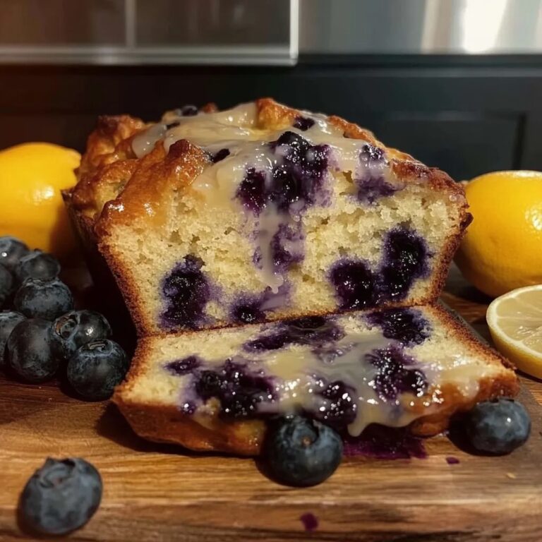Sweet Lemon Blueberry Bread Recipe