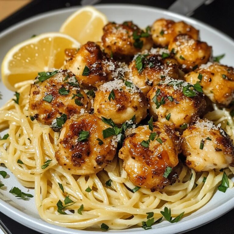 Lemon Garlic Butter Chicken Parmesan Linguine Recipe