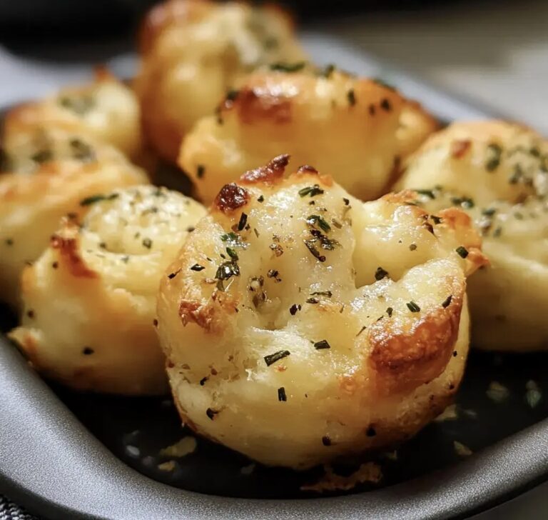 Mini Garlic Monkey Breads Recipe