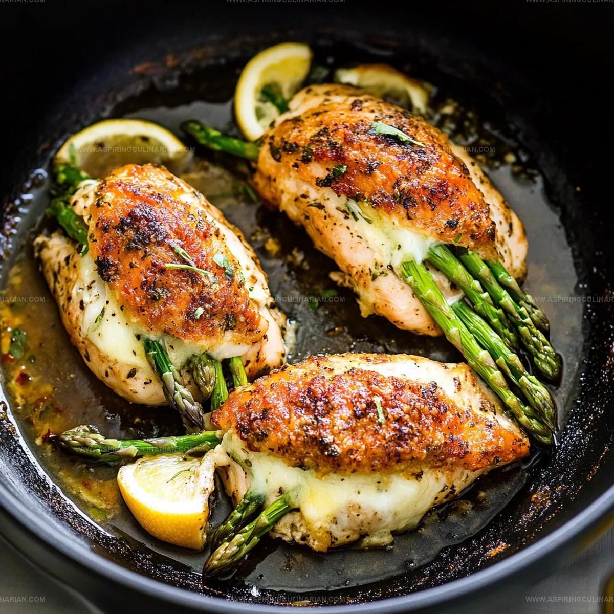 Asparagus Cheese Stuffed Chicken Recipe