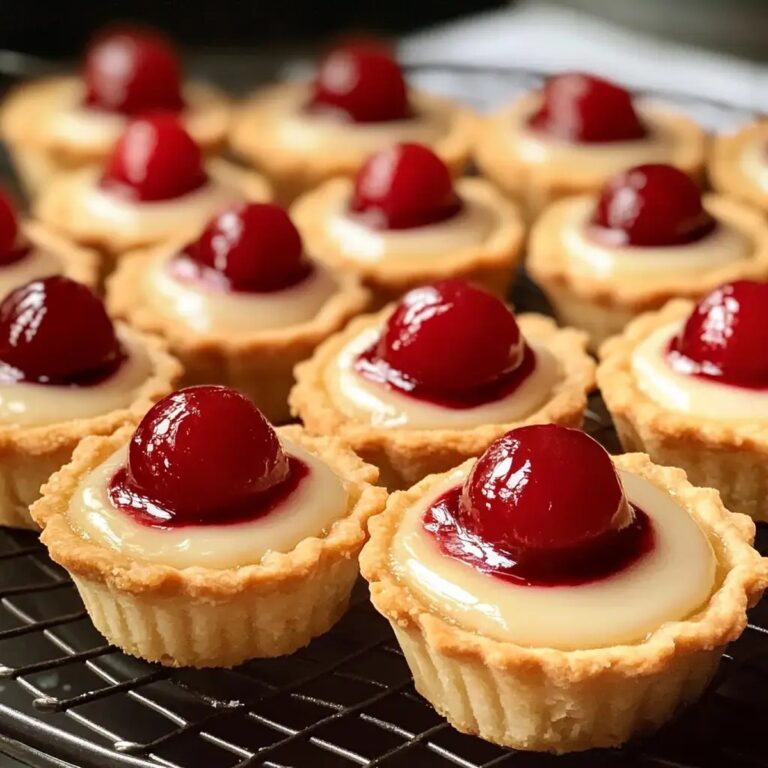 Mini Cherry Bakewell Tarts Recipe