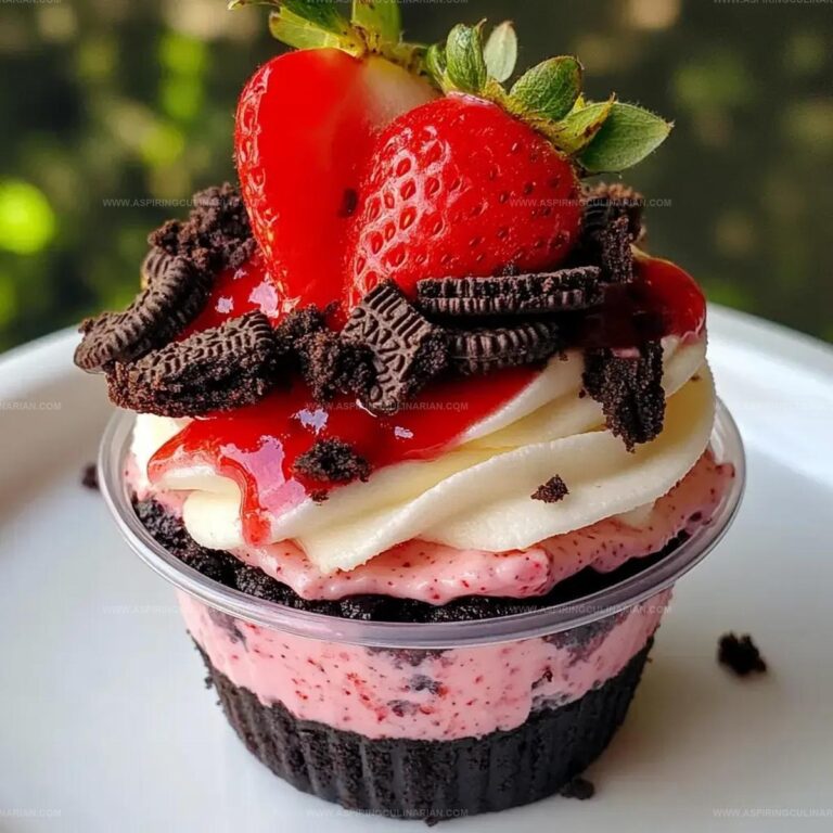 Strawberry Oreo Cups Recipe