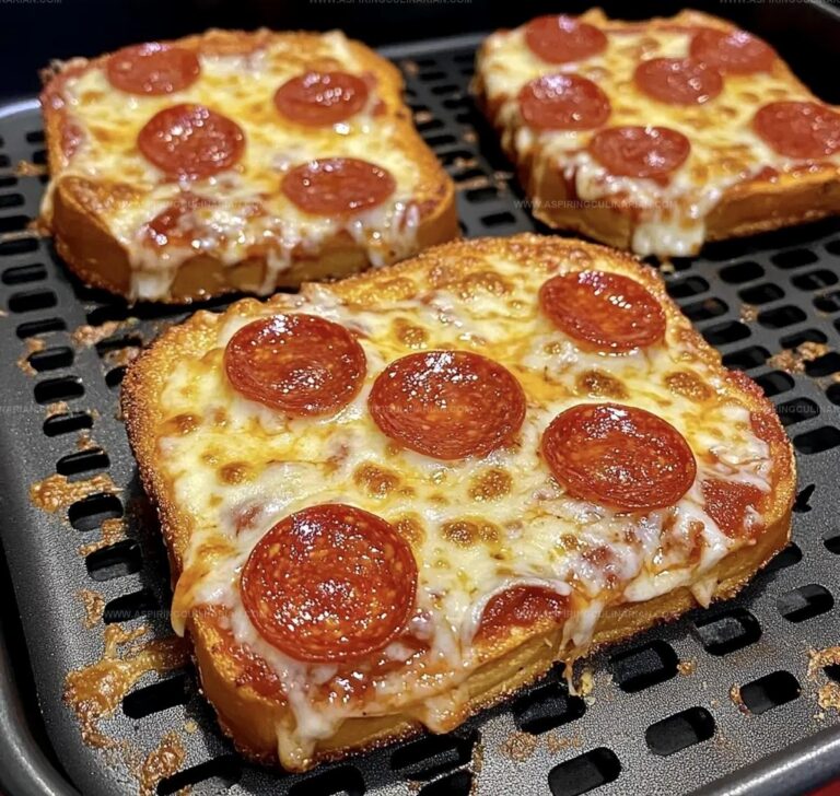 Texas Toast Pizza Air Fryer Recipe