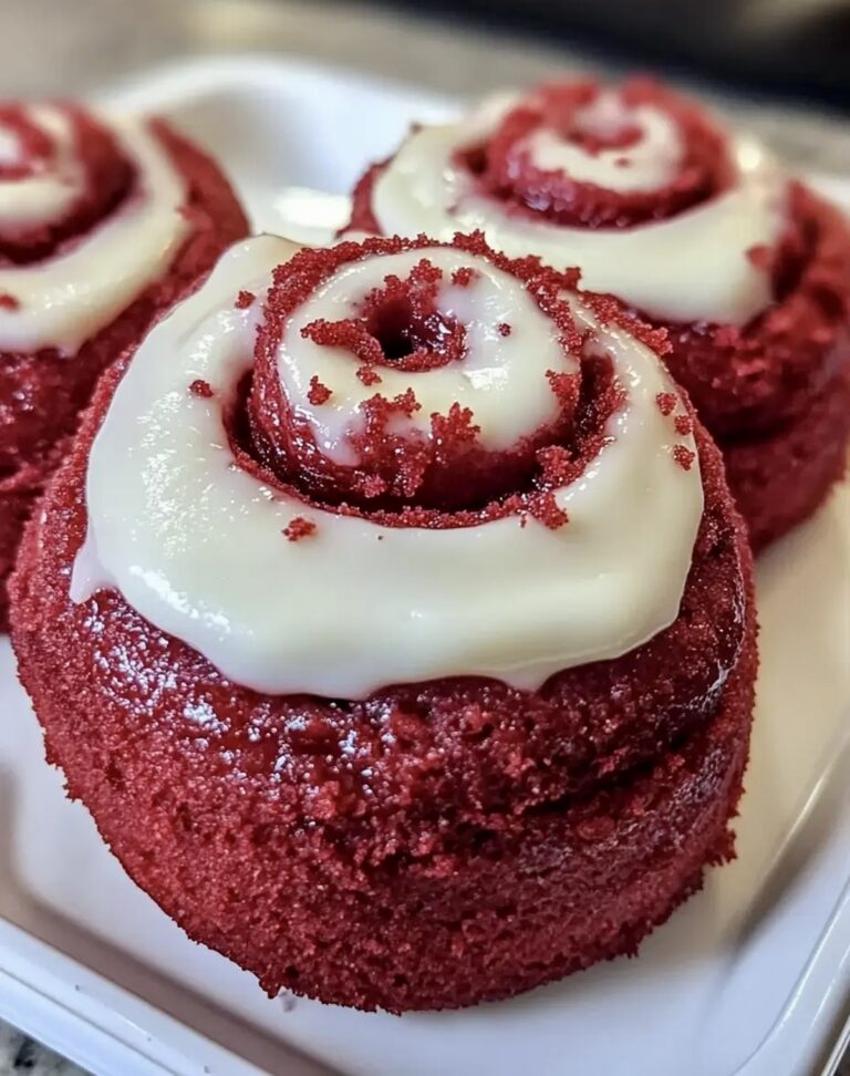 Red Velvet Cinnamon Rolls Cream Cheese Icing Recipe