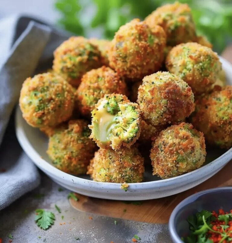 Crispy Broccoli Cheese Balls Recipe