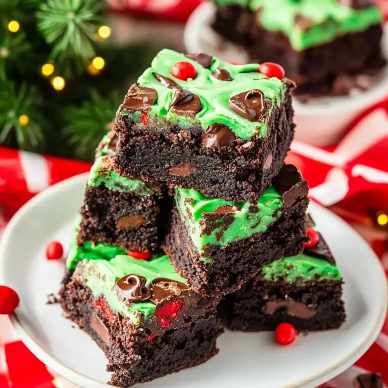 Grinch Brownies Recipe