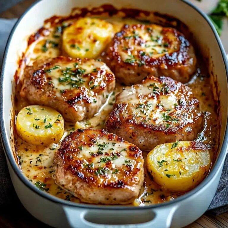 Garlic Parmesan Pork Chops Recipe